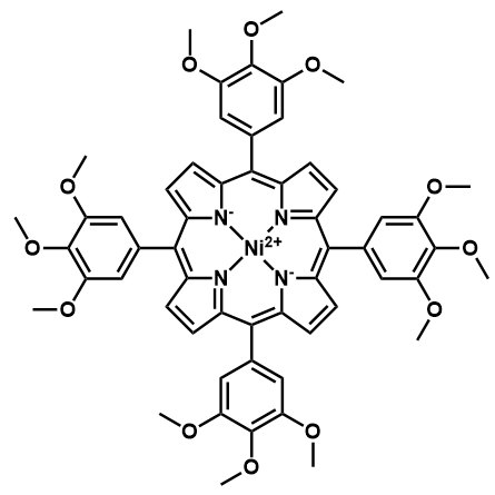 {(5,10,15,20-四(3,4,5-三甲氧基苯基)卟啉)镍(II)}