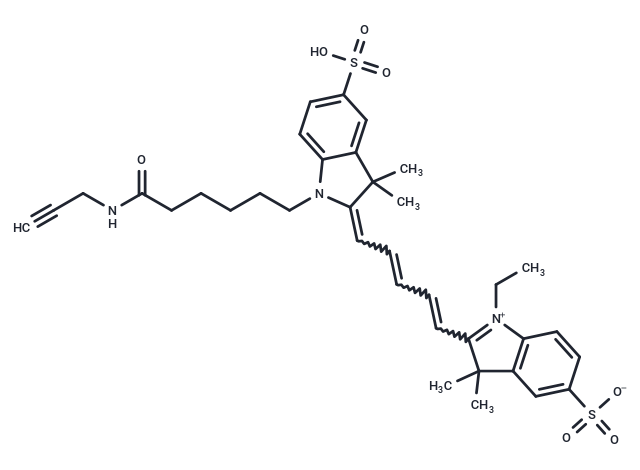 磺酸基-Cy5 炔烃|T18950|TargetMol