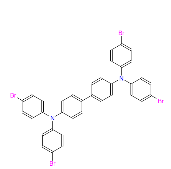 N4,N4,N4',N4'-四(4-溴苯基)-[1,1'-联苯]-4,4'-二胺