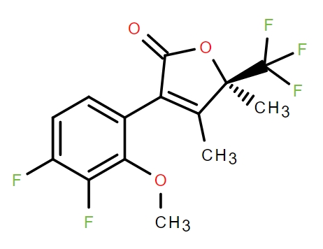 3-(3,4-二氟-2-甲氧基苯基)-4,5-二甲基-5-三氟甲基呋喃-2(5H)酮