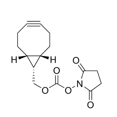 aladdin 阿拉丁 R485474 (1R,8S,9s)-双环[6.1.0]壬-4-炔-9-基甲基 N-琥珀酰亚胺碳酸酯 1426827-79-3 ≥96%