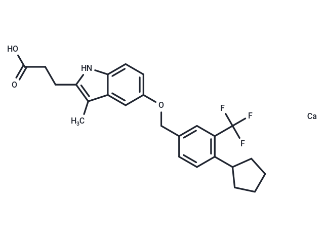 化合物 S1P1 agonist 6 hemicalcium|T79817|TargetMol