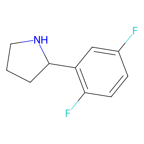 aladdin 阿拉丁 D177986 2-(2,5-二氟苯基)吡咯烷 886503-15-7 ≥97%
