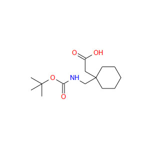 aladdin 阿拉丁 A700182 2-(1-(((叔丁氧基羰基)氨基)甲基)环己基)乙酸(Boc-GPN) 227626-60-0 ≥97%
