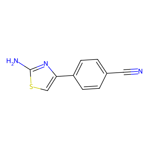 aladdin 阿拉丁 A184539 4-(2-氨基-1,3-噻唑-4-基)苄腈 436151-85-8 ≥98%