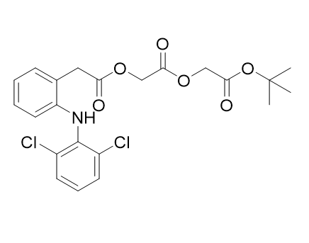 2-(2-(叔丁氧羰基)-2-氧乙氧基)-2-氧乙基 2-(2-((2,6-二氯苯基)氨基)苯基)乙酸酯