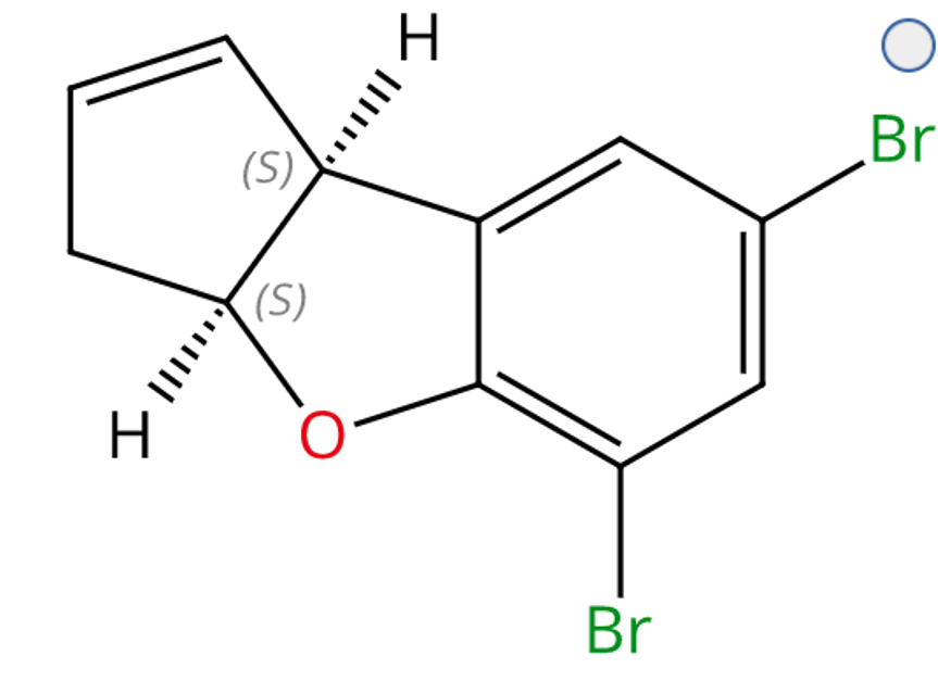 (3AS,8BS)-5,7-二溴 -3A,8B-二氢-3H-环戊并[B]苯并呋喃