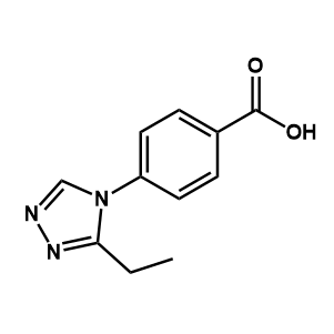 4-(3-乙基-1,2,4-三唑-4-基)苯甲酸