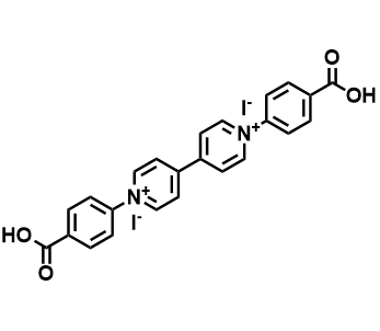 1,1'-双(4-羧基苯基)-[4,4'-联吡啶]-1,1'-二鎓碘化物