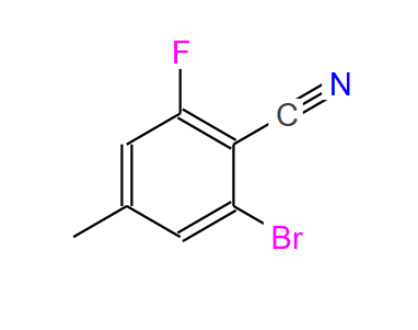 2-溴-6-氟-4-甲基苯甲腈