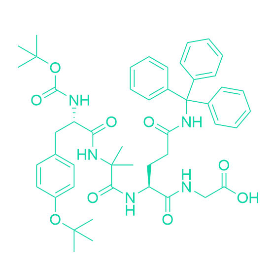 替尔泊肽四肽/2612237-79-1/Boc-Tyr(tBu)-Aib-Gln(Trt)-Gly-OH