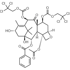 7,10-二(2,2,2-三氯乙氧羰基)-10-脱乙酰基巴卡丁 III；95603-44-4