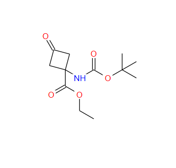 1-[(叔丁氧羰基)氨基]-3-氧代环丁烷羧酸乙酯