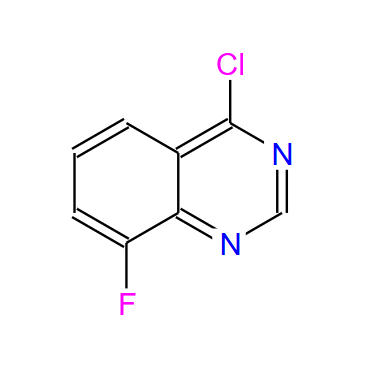 4-氯-8-氟喹唑啉；124429-27-2；