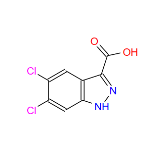 5,6-二氯-1H-吲唑-3-羧酸；124459-91-2；