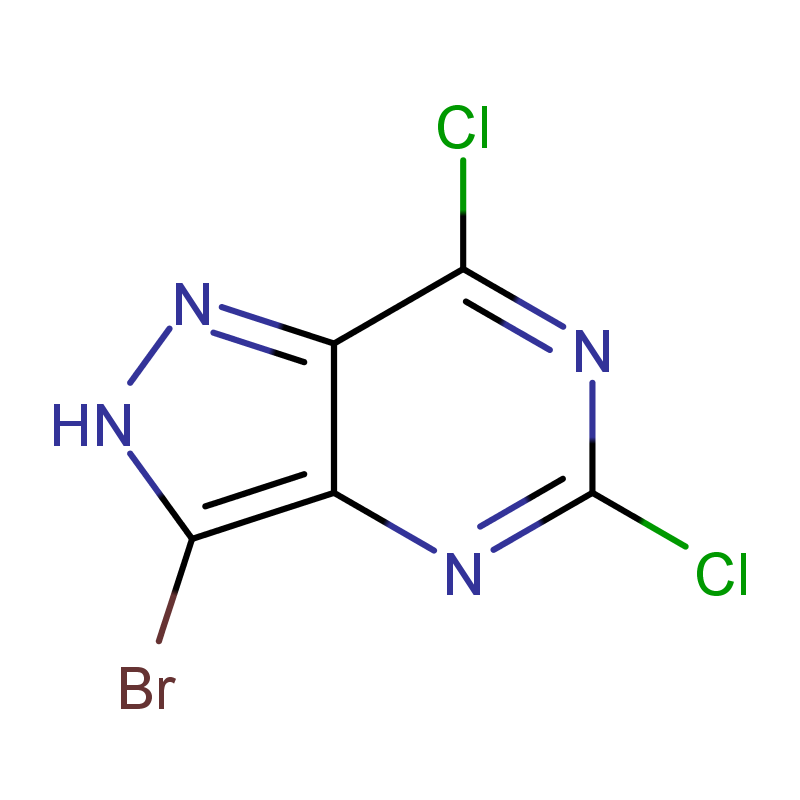 3-溴-5,7-二氯-1H-吡唑并[4,3-D]嘧啶 1934543-12-0