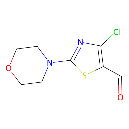 aladdin 阿拉丁 C166877 4-氯-2-吗啉-1-基-噻唑-5-甲醛 129880-84-8 ≥97%