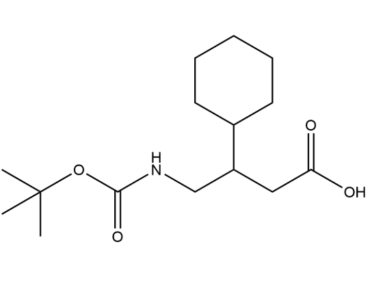 4-{[(叔丁氧基)羰基]氨基}-3-环己基丁酸 282525-07-9