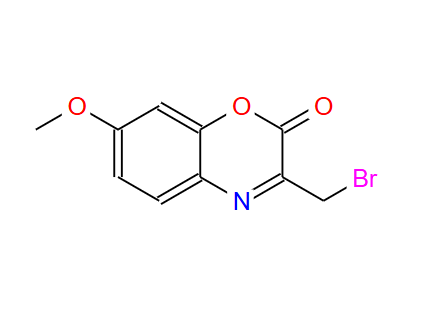 3-溴甲基-7-甲氧基-1,4-苯并恶嗪-2-酮；124522-09-4；
