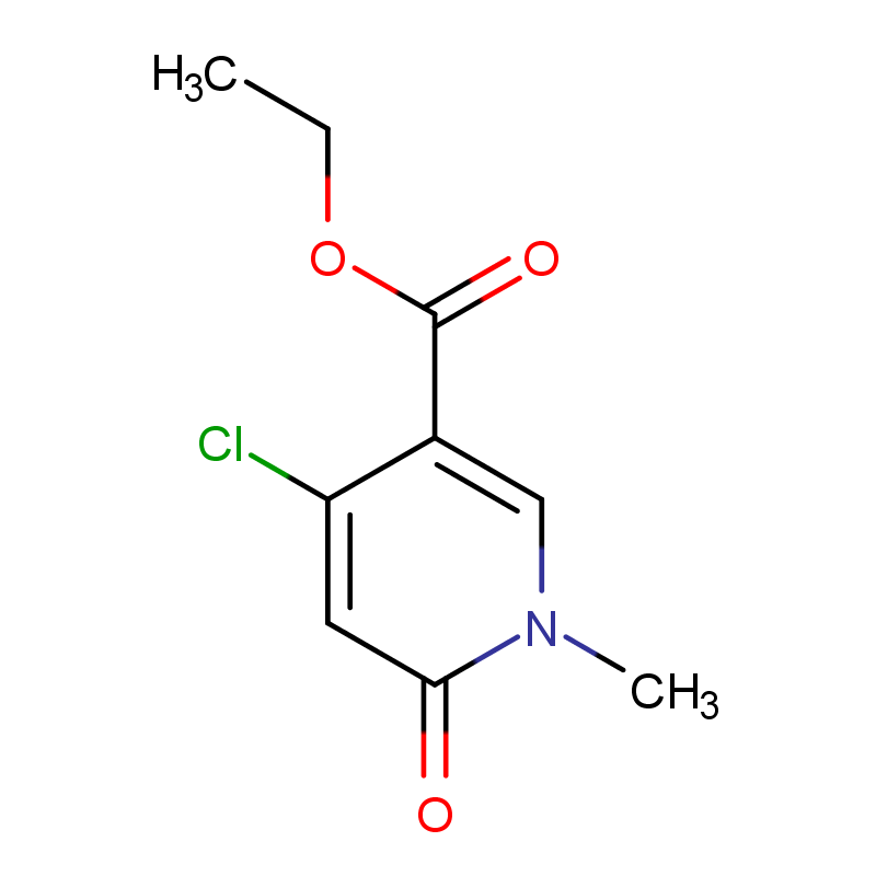 4-氯-1-甲基-6-氧代-1,6-二氢吡啶-3-羧酸乙酯 821791-58-6