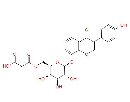 6''-O-丙二酰基大豆苷；124590-31-4；
