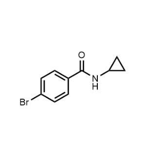 aladdin 阿拉丁 B699272 4-溴-N-环丙基苯甲酰胺 306745-64-2 ≥98%