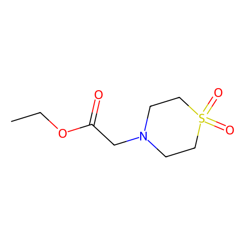 aladdin 阿拉丁 E638219 2-(1,1-二氧化硫代吗啉)乙酸乙酯 343334-01-0 ≥97%