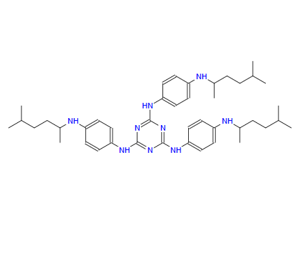  N,N\',N\'\'-三{4-[(5-甲基-2-己烷基)氨基]苯基}-1,3,5-三嗪-2,4,6-三胺