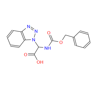 (苯并三唑-1-基)(苄氧羰基氨基)乙酸；124676-19-3；