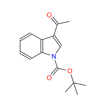 3-乙酰基-1H-吲哚-1-羧酸叔丁酯；124688-00-2；