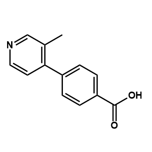 4-(3-甲基吡啶-4-基)苯甲酸