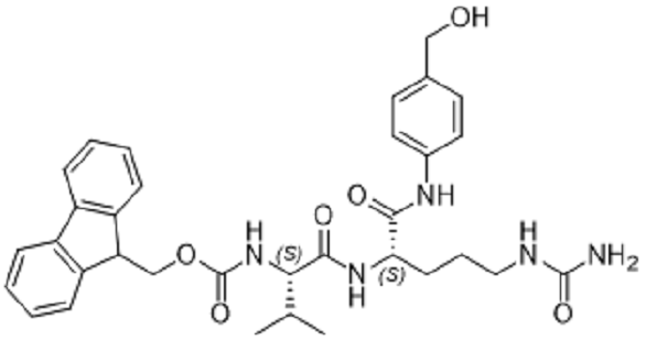 ((S)-1-(((S)-1-((4-(羟甲基)苯基)氨基)-1-氧代-5-脲基戊烷-2-基)氨基)-3-甲基-1-氧代丁烷-2-基)氨基甲酸 (9H-芴-9-基)甲酯