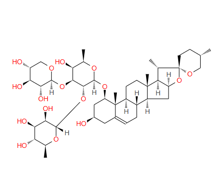 山麦冬皂苷J；125150-67-6；