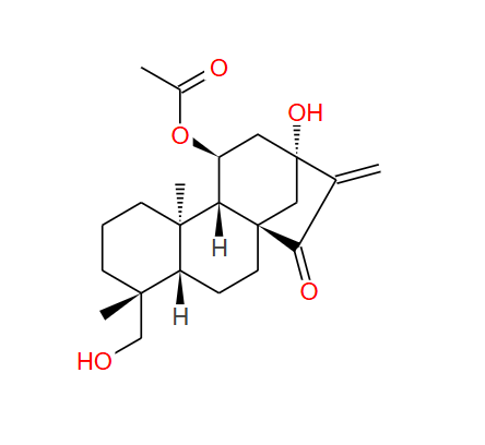 叶含乙酰瘿花香茶菜素 A；125164-55-8；