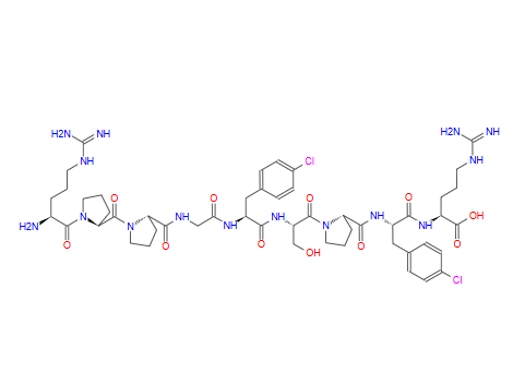 缓激肽(Phe(4-Cl)??)-Bradykinin；125229-63-2；