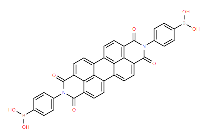 b、 b'-[（1,3,8,10-四氢-1,3,8,10-四氧烷[2,1,9-def:6,5,10-def']二异喹啉-2,9-二酰基）二-4,1-苯撑]双硼酸