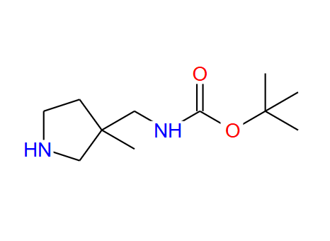 3-(BOC-氨基甲基)-3-甲基-吡咯烷；125290-87-1；