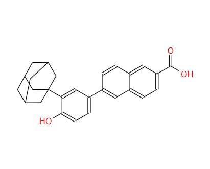 6-[3-(1-金刚烷基)-4-羟基苯基]-2-萘甲酸；125316-60-1；