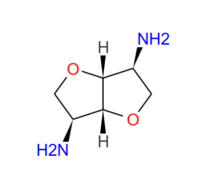 六氢呋喃并〔3,2-B]呋喃-1,6 -二胺；125335-70-8；