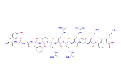 D-Arg8]-Dynorphin A (1-13), porcine-强啡肽A改造多肽；125357-12-2；