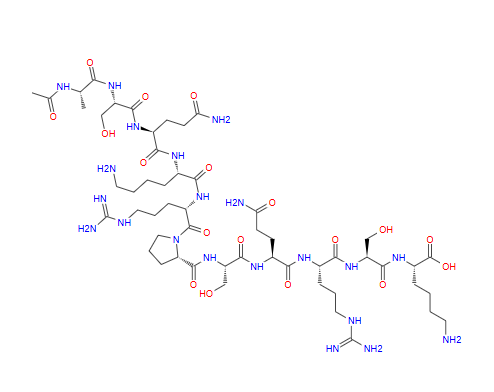 鼠源髓磷脂肽片段多肽MBP (1-11),mouse；125366-42-9；