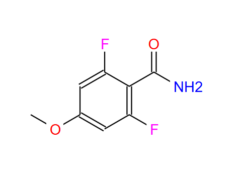 2,6-二氟-4-甲氧基苯甲酰胺；125369-57-5；