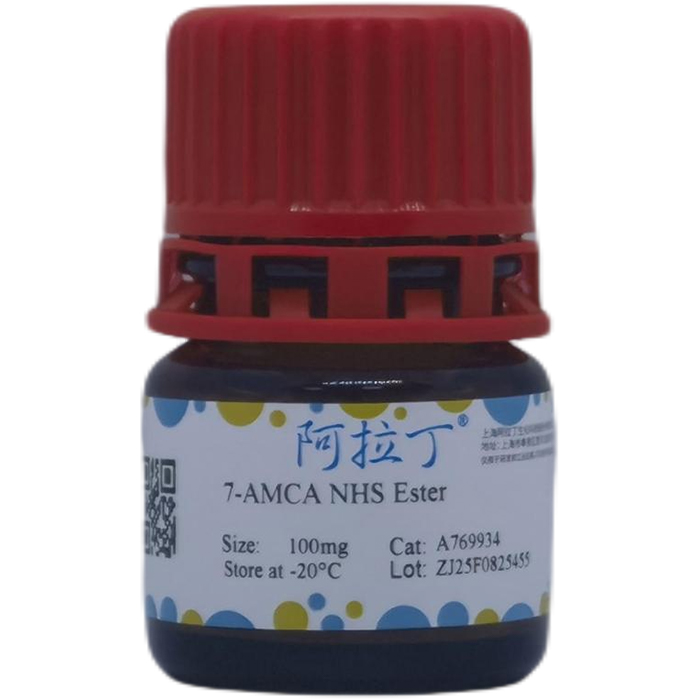 aladdin 阿拉丁 A769934 7-AMCA NHS Ester 113721-87-2 BioReagent, ≥95%(HPLC)