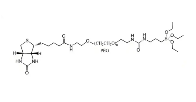 Silane-PEG-Biotin；三乙氧基硅烷-聚乙二醇-生物素