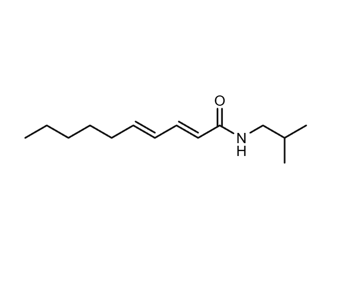 (2E,4E)-N-异丁基癸基-2,4-二烯酰胺