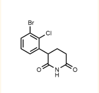 3-(3-Bromo-2-chlorophenyl)piperidine-2,6-dione