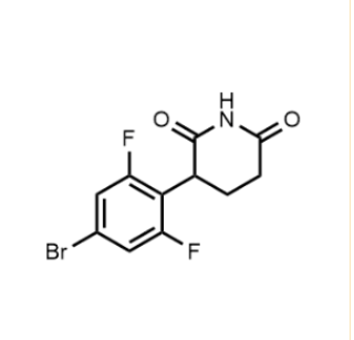 3-(4-Bromo-2,6-difluorophenyl)piperidine-2,6-dione