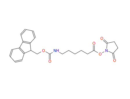 2,5-二氧代吡咯烷-1-基6-((((9H-芴-9-基)甲氧基)羰基)氨基)己酸酯；125697-63-4；