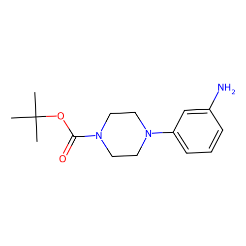 aladdin 阿拉丁 T588038 4-(3-氨基苯基)哌嗪-1-羧酸叔丁酯 206879-72-3 ≥98%