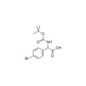 aladdin 阿拉丁 A730613 2-(Boc-氨基)-2-(4-溴苯基)乙酸 917925-71-4 ≥97%